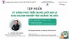 Thư mời tham gia chương trình tập huấn về kỹ năng phát triển mạng lưới bán lẻ