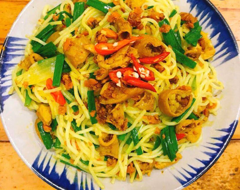 Bún lòng nghệ Quảng Trị (Ảnh:Phan Hoài An)
